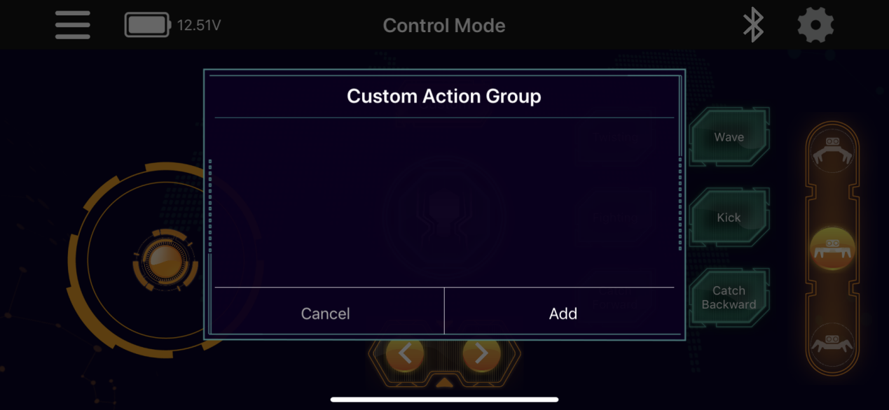 Control Panel App Bot 3. PC Software Control — Spiderbot v1.0 documentation